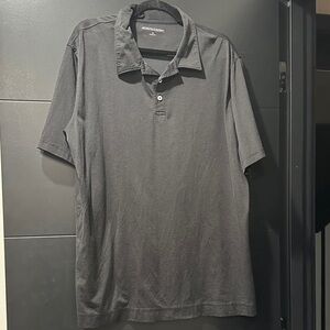Johnston & Murphy Dark Gray Polo Shirt